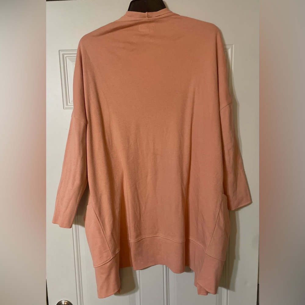 Pact Organic Cotton Airplane Cardigan Open Front XS/S Chore Pockets Staple - Picture 5 of 6